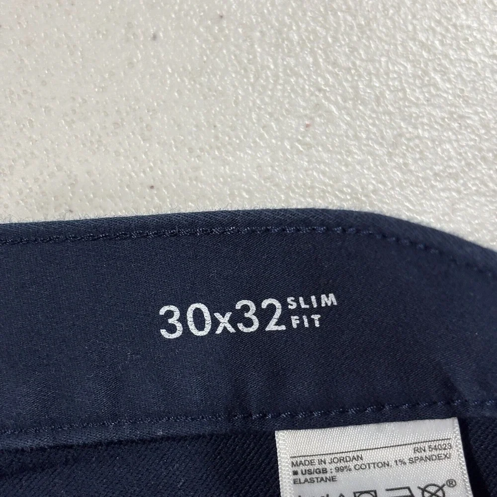 Banana Republic Jeans Mens 30x30* Blue Slim Fit TRAVELER Denim Pants Zip Fly‎